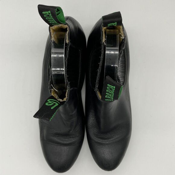La Barca Traditional Black Leather Ankle Boot Size Mexico 24 USM 5.5; USW 7 - Picture 7 of 11